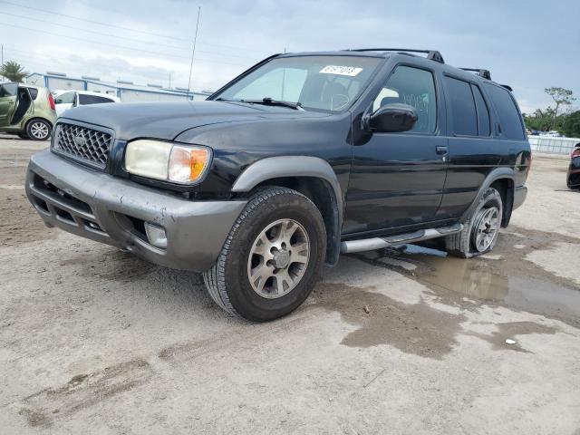 JN8DR09X81W568295 - 2001 NISSAN PATHFINDER LE BLACK photo 1