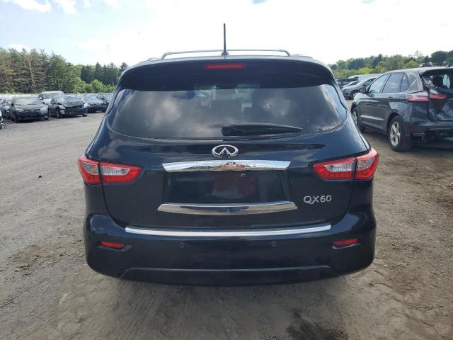 5N1CL0MM3EC527825 - 2014 INFINITI QX60 HYBRID BLACK photo 6