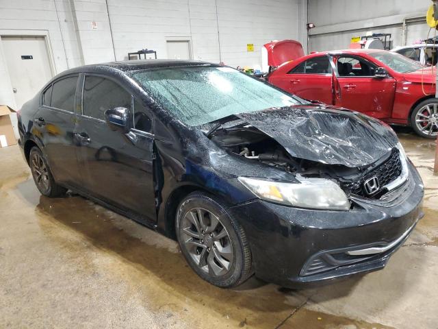 19XFB2F86FE055176 - 2015 HONDA CIVIC EX BLACK photo 4
