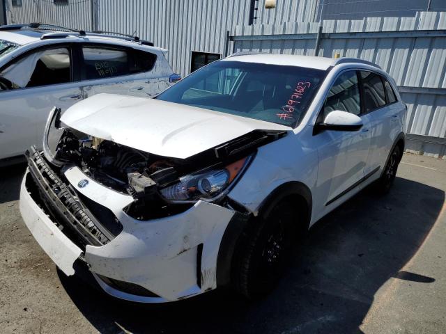 KNDCB3LC9J5154662 - 2018 KIA NIRO FE WHITE photo 1