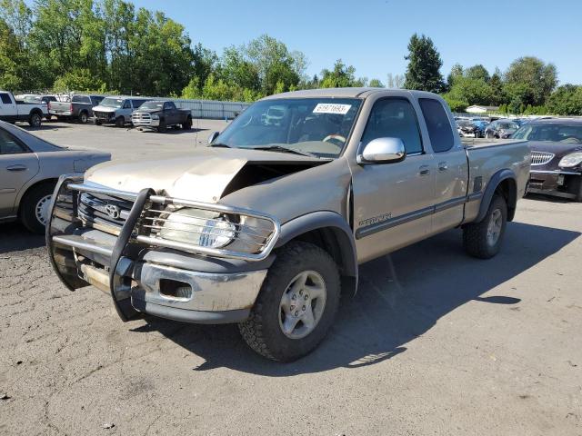 5TBBT44132S247953 - 2002 TOYOTA TUNDRA ACCESS CAB GOLD photo 1