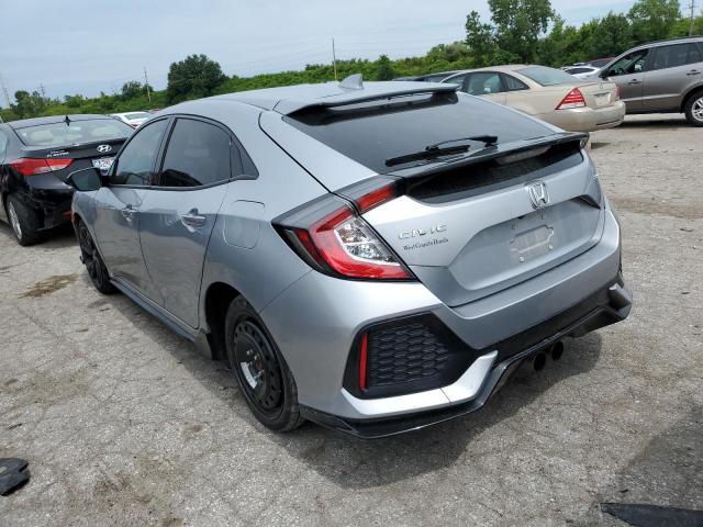 SHHFK7H40KU411910 - 2019 HONDA CIVIC SPORT ნაცრისფერი ფოტო 2