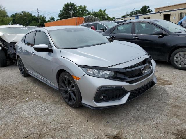 SHHFK7H40KU411910 - 2019 HONDA CIVIC SPORT ნაცრისფერი ფოტო 4