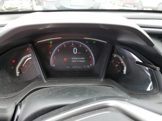 SHHFK7H40KU411910 - 2019 HONDA CIVIC SPORT ნაცრისფერი ფოტო 9