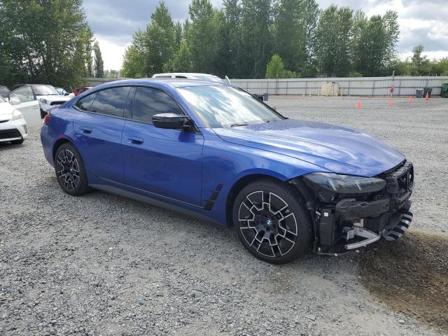 WBY33HD06SFU40221 - 2025 BMW I4 M50 BLUE photo 4