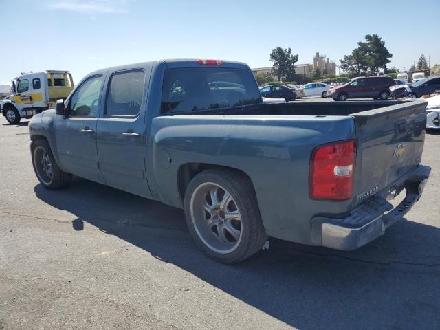 2GCEC13C271639522 - 2007 CHEVROLET SILVERADO C1500 CREW CAB BLUE photo 2