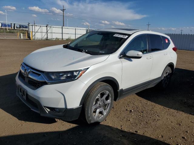 7FARW2H82KE038639 - 2019 HONDA CR-V EXL WHITE photo 1