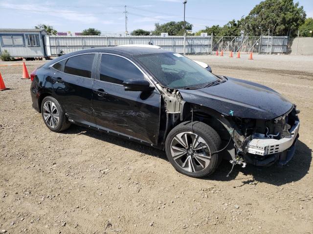 19XFC1F73HE215077 - 2017 HONDA CIVIC EXL BLACK photo 4