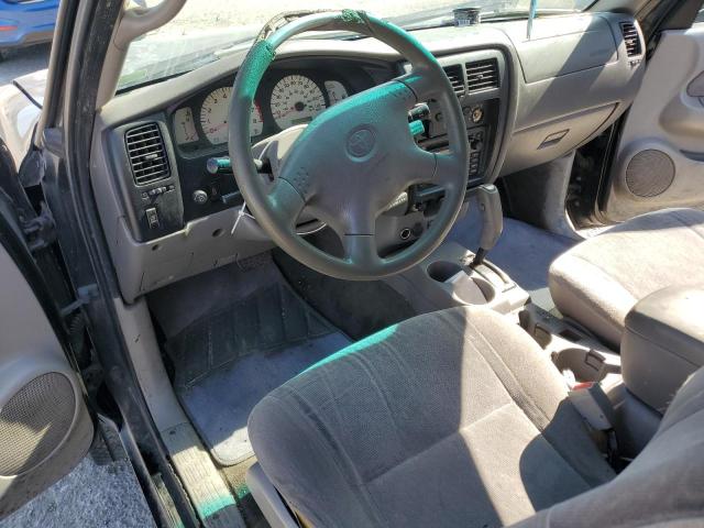 5TESN92N82Z087656 - 2002 TOYOTA TACOMA XTRACAB PRERUNNER შავი ფოტო 8