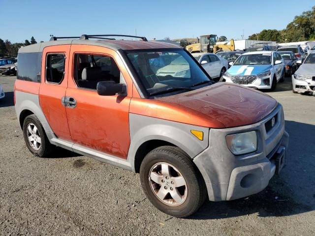 5J6YH186X5L006849 - 2005 HONDA ELEMENT EX ORANGE photo 4