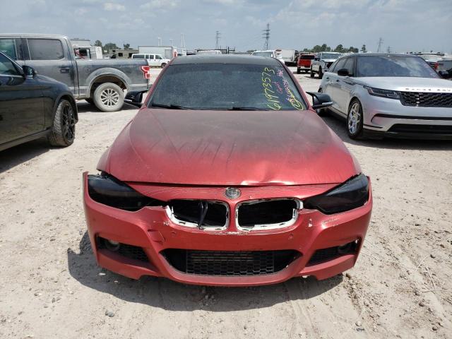 WBA3A9G5XFNT09418 - 2015 BMW 335 I RED photo 5