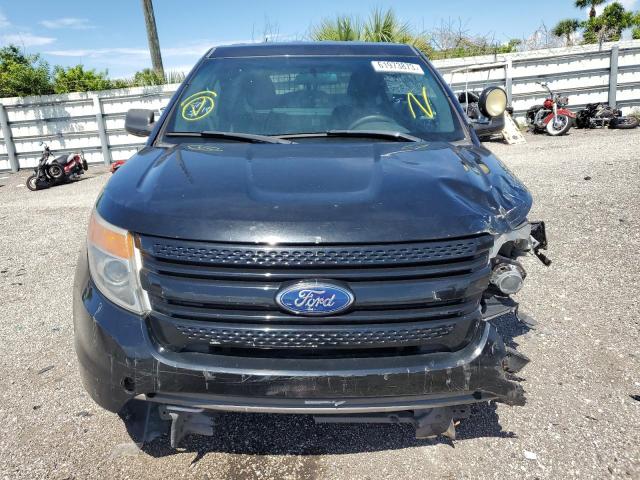 1FM5K8AR8FGB68203 - 2015 FORD EXPLORER POLICE INTERCEPTOR BLACK photo 5