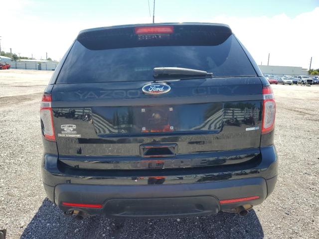 1FM5K8AR8FGB68203 - 2015 FORD EXPLORER POLICE INTERCEPTOR BLACK photo 6