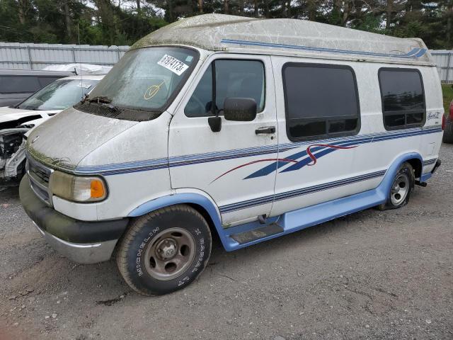 2B6HB21Y4VK603220 - 1997 DODGE RAM VAN B2500 WHITE photo 1