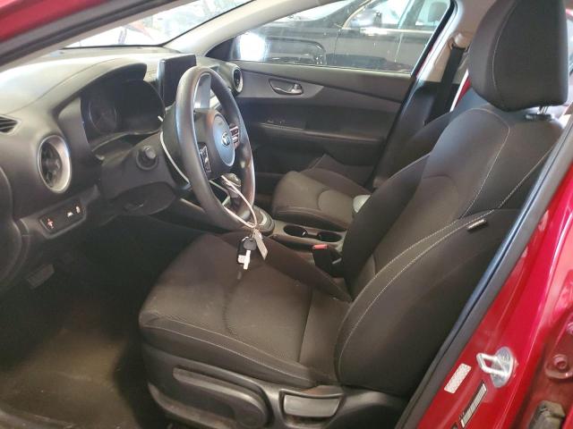 3KPF24AD8ME361888 - 2021 KIA FORTE FE RED photo 7