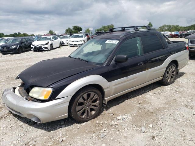 4S4BT62CX37114668 - 2003 SUBARU BAJA SPORT BLACK photo 1