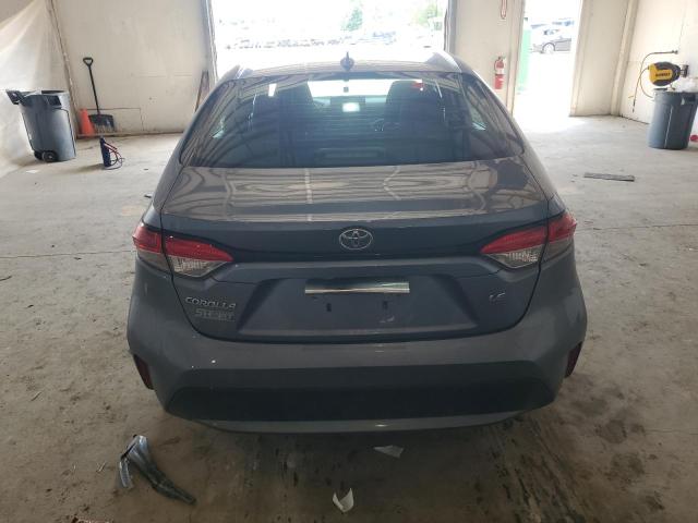 5YFEPMAE9NP273986 - 2022 TOYOTA COROLLA LE BLUE photo 6