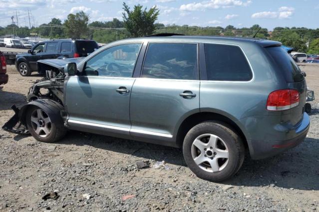 WVGZG77L06D040460 - 2006 VOLKSWAGEN TOUAREG 3.2 GREEN photo 2