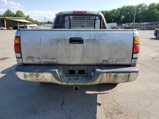 5TBBT44101S186513 - 2001 TOYOTA TUNDRA ACCESS CAB 银色 照片 6