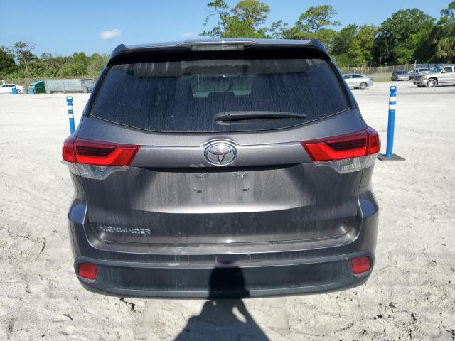 5TDZZRFH7KS327610 - 2019 TOYOTA HIGHLANDER LE GRAY photo 6