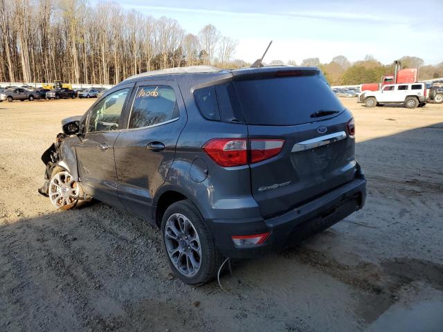 MAJ6S3KL0MC400602 - 2021 FORD ECOSPORT TITANIUM GRAY photo 3