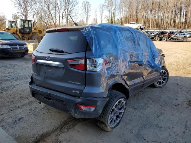 MAJ6S3KL0MC400602 - 2021 FORD ECOSPORT TITANIUM GRAY photo 4