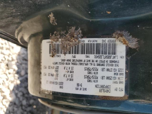 1J4FJ68S0TL326491 - 1996 JEEP CHEROKEE SPORT 绿色 照片 13