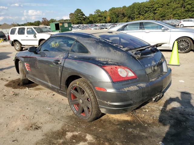 1C3AN69L64X011852 - 2004 CHRYSLER CROSSFIRE LIMITED GRAY photo 3