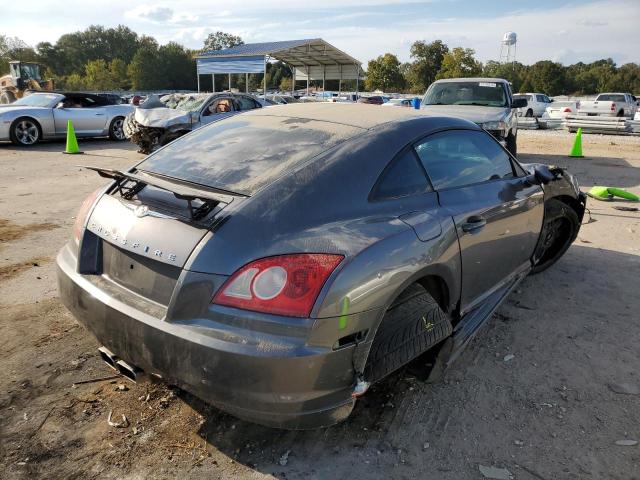 1C3AN69L64X011852 - 2004 CHRYSLER CROSSFIRE LIMITED GRAY photo 4