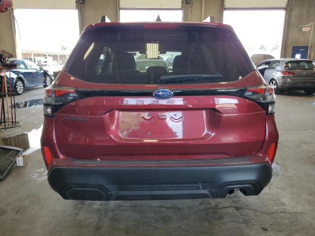 JF2SLDDCXSH452572 - 2025 SUBARU FORESTER PREMIUM 红色 照片 6