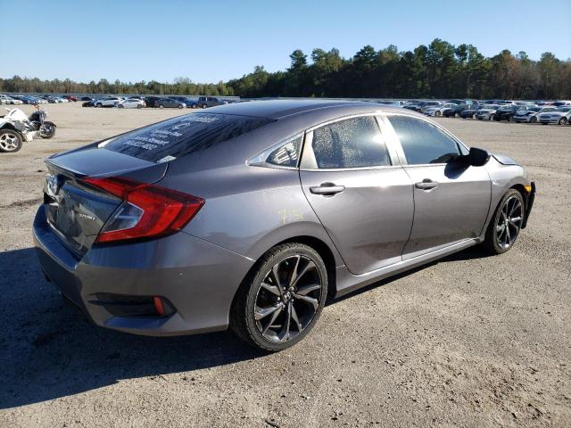 19XFC2F82KE002630 - 2019 HONDA CIVIC SPORT GRAY photo 4