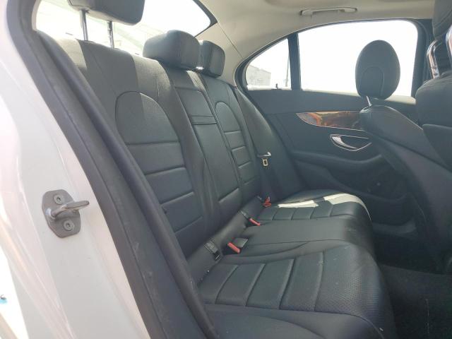 WDDWF4KB1JR341070 - 2018 MERCEDES-BENZ C 300 4MATIC WHITE photo 10