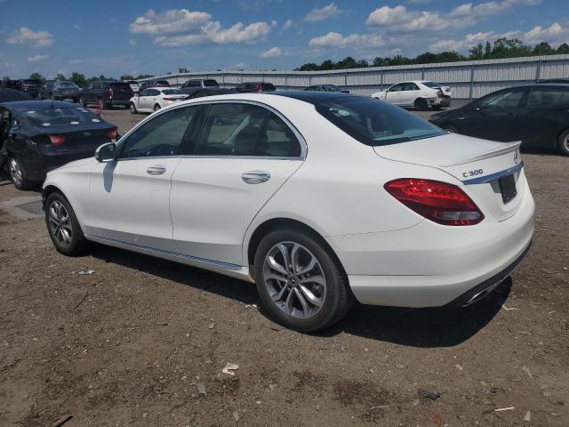 WDDWF4KB1JR341070 - 2018 MERCEDES-BENZ C 300 4MATIC WHITE photo 2