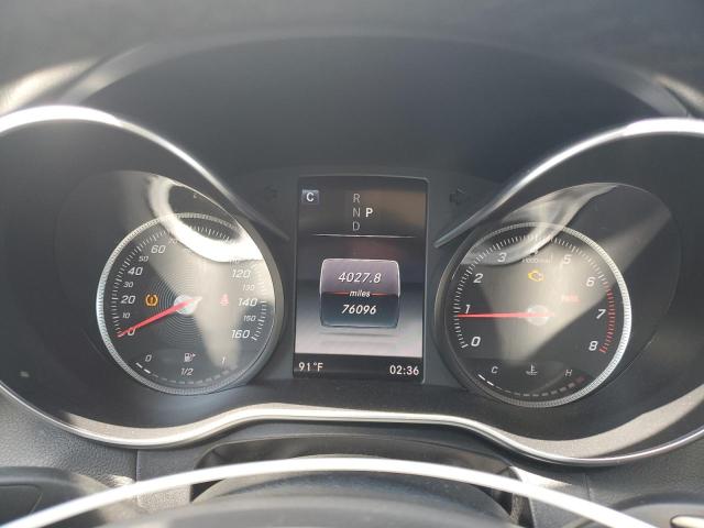 WDDWF4KB1JR341070 - 2018 MERCEDES-BENZ C 300 4MATIC WHITE photo 9