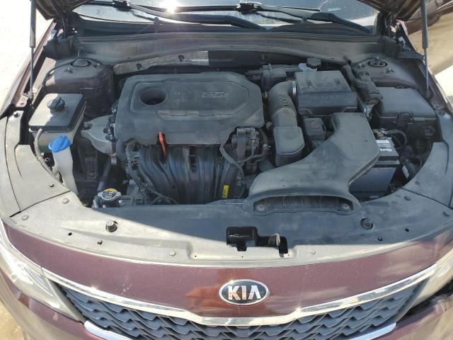 5XXGT4L38KG287527 - 2019 KIA OPTIMA LX Kasztanowy zdjęcie 11