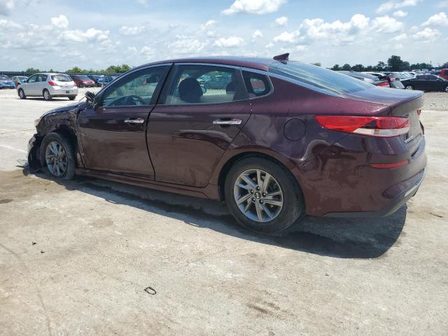 5XXGT4L38KG287527 - 2019 KIA OPTIMA LX Kasztanowy zdjęcie 2