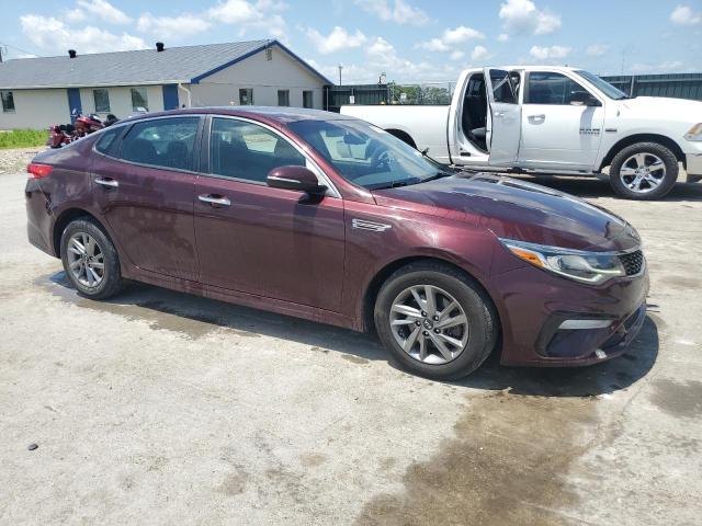 5XXGT4L38KG287527 - 2019 KIA OPTIMA LX Kasztanowy zdjęcie 4