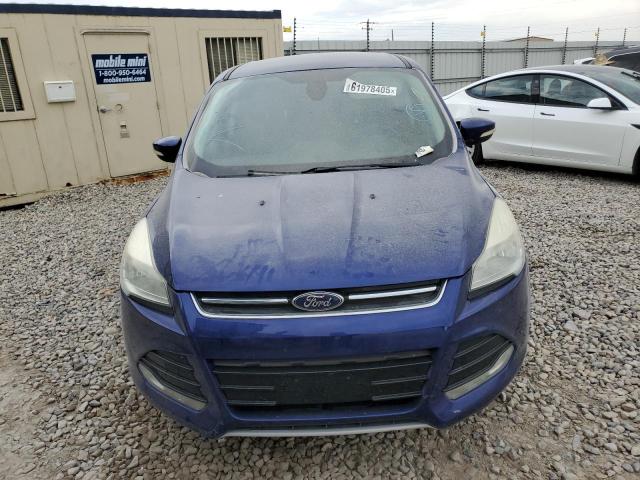1FMCU9H91DUA34614 - 2013 FORD ESCAPE SEL BLUE photo 5