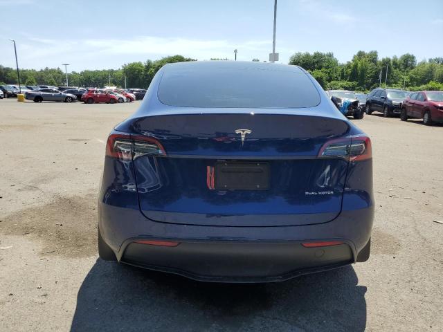 7SAYGAEE0PF909704 - 2023 TESLA MODEL Y ლურჯი ფოტო 6