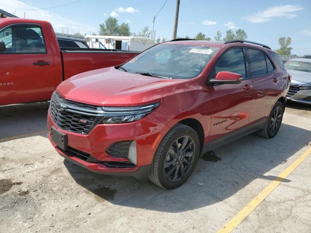 3GNAXWEV5NS144724 - 2022 CHEVROLET EQUINOX RS RED photo 1