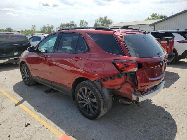 3GNAXWEV5NS144724 - 2022 CHEVROLET EQUINOX RS RED photo 2