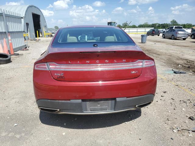 3LN6L5EC1HR614032 - 2017 LINCOLN MKZ RESERVE წითელი ფოტო 6