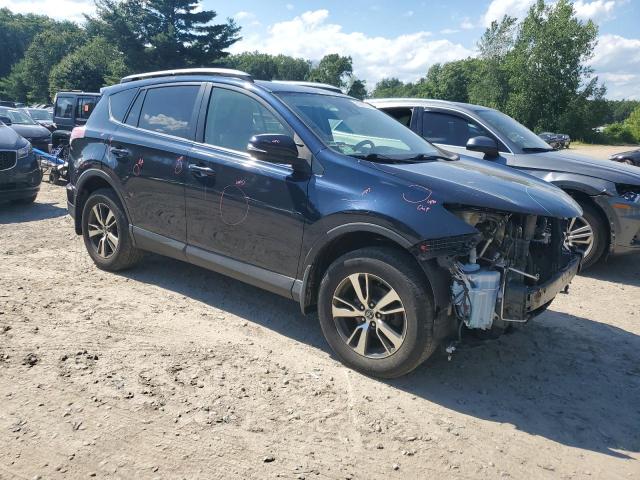 JTMRFREV4HJ171399 - 2017 TOYOTA RAV4 XLE BLUE photo 4