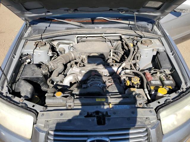 JF1SG67657H711146 - 2007 SUBARU FORESTER 2.5X LL BEAN SILVER photo 11