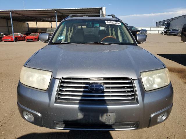 JF1SG67657H711146 - 2007 SUBARU FORESTER 2.5X LL BEAN SILVER photo 5