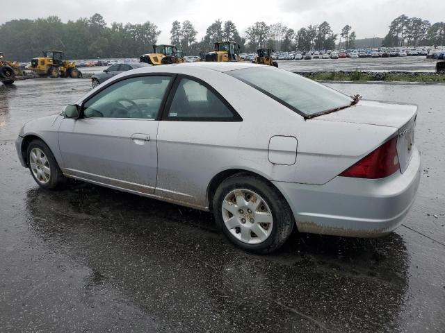 1HGEM21932L044645 - 2002 HONDA CIVIC EX SILVER photo 2