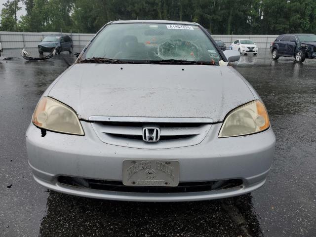 1HGEM21932L044645 - 2002 HONDA CIVIC EX SILVER photo 5