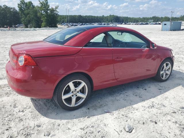 WVWDA71F17V013654 - 2007 VOLKSWAGEN EOS 2.0T SPORT RED photo 3