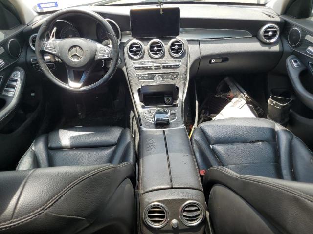 55SWF4KB9GU165747 - 2016 MERCEDES-BENZ C 300 4MATIC WHITE photo 8