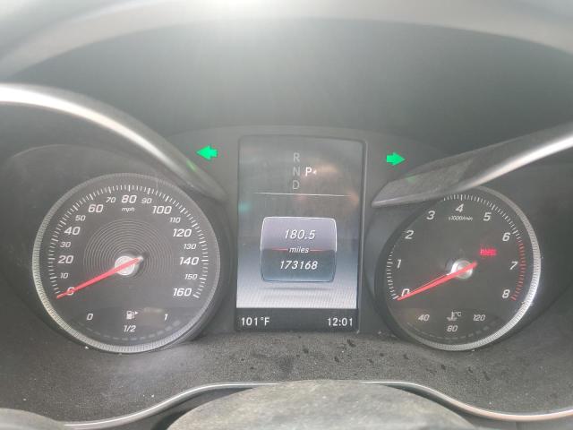 55SWF4KB9GU165747 - 2016 MERCEDES-BENZ C 300 4MATIC WHITE photo 9